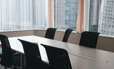 Sewa Kantor 209 m2 Full Furnish di Mid Plaza Sudirman, Hrg Nego