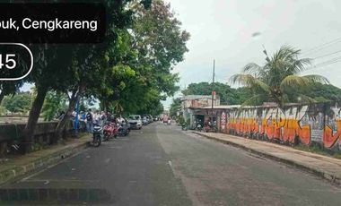 Di Jual Murah Tanah Kavling Beserta Gudang di Kapuk Jakarta Barat Depan Jalan Besar