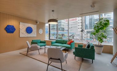 Alquiler de oficinas bellamente diseñadas para 2 personas en Bogota, Plaza Claro