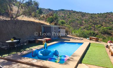Leon Propiedades vende parcela con casa en Miraflores, Curacaví.