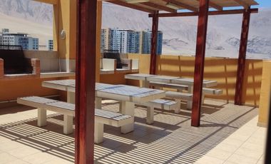 Departamento amoblado en arriendo en Edificio Costa Sur Iquique