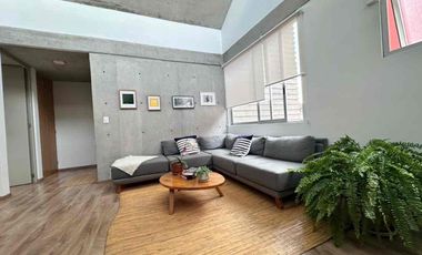 Penthouse en renta amueblado Narvarte Oriente