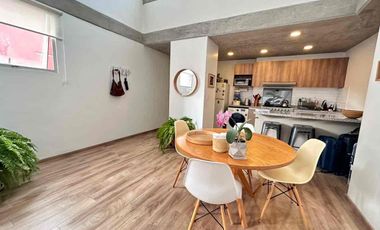 Penthouse en renta amueblado Narvarte Oriente