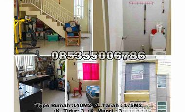 Rumah dijual di Tirta Siak, Payung Sekaki, Pekanbaru, Payung Sekaki, Riau