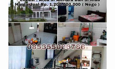 Rumah dijual di Kampung Baru, Senapelan, Pekanbaru, Payung Sekaki, Riau
