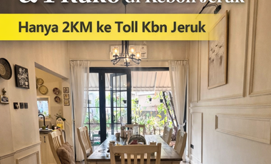 Rumah + Ruko + Potensi Kost! Tanah 632m² Kebon Jeruk – Langka!