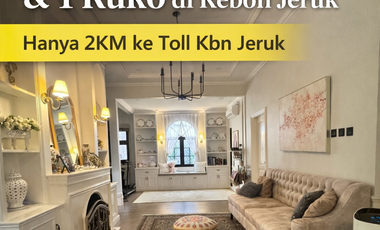 Rumah + Ruko + Potensi Kost! Tanah 632m² Kebon Jeruk – Langka!