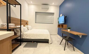 Amoblado HERMOSO Estudio Tipo loft Laureles