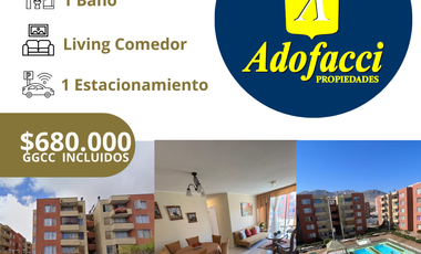 Departamento Amoblado, Plaza Norte I