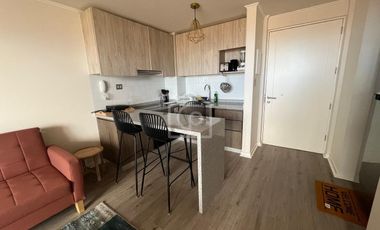 SE VENDE DEPARTAMENTO NUEVO 1D/1B AMOBLADO, SECTOR SAN JOAQUÍN