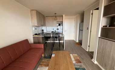 SE VENDE DEPARTAMENTO NUEVO 1D/1B AMOBLADO, SECTOR SAN JOAQUÍN