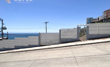 VENTA DE TERRENO CON VISTA AL MAR EN REÑACA, VIÑA DEL MAR