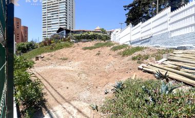 VENTA DE TERRENO CON VISTA AL MAR EN REÑACA, VIÑA DEL MAR