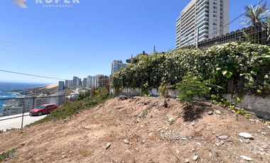 VENTA DE TERRENO CON VISTA AL MAR EN REÑACA, VIÑA DEL MAR
