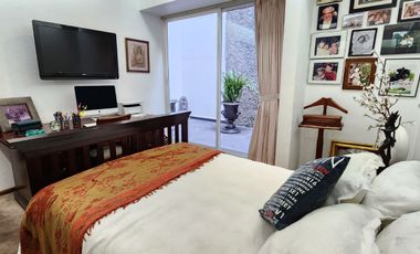 Departamento AMUEBLADO en RENTA, Priv. Hidalgo 25, Col. Sn Bartolo Ameyalco