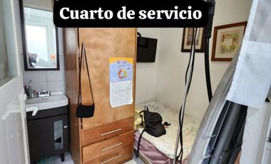 Departamento AMUEBLADO en RENTA, Priv. Hidalgo 25, Col. Sn Bartolo Ameyalco