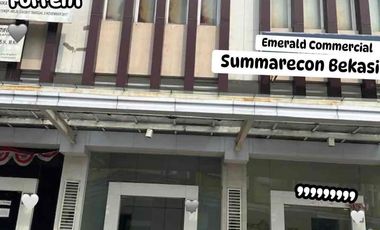 Ruko Emerald Commercial Summarecon Bekasi Hanya 85 Jt Perthn