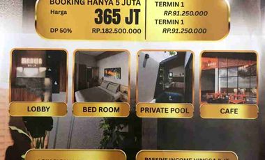 VILLA MURAH DENGAN PRIVATE POOL DEKAT STADION MAGUWOHARJO