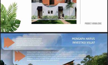 VILLA MURAH DENGAN PRIVATE POOL DEKAT STADION MAGUWOHARJO