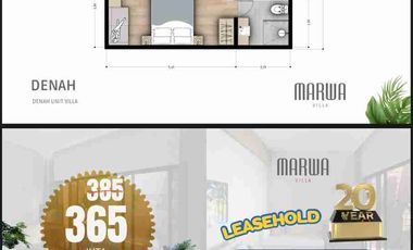 VILLA MURAH DENGAN PRIVATE POOL DEKAT STADION MAGUWOHARJO