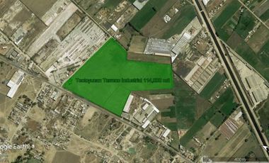 Teoloyucan Rento Terreno en Zona Industrial para res-guadar vehículos de carga 114,000 m2