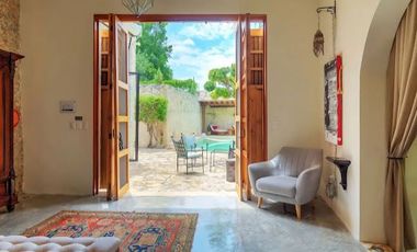 CASA EN VENTA DE 1 NIVEL  EN EL CENTRO DE MÉRIDA