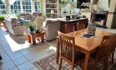 casa 700 m amplio jardin en puerta del carmen ocoyoacac 4 recamaras