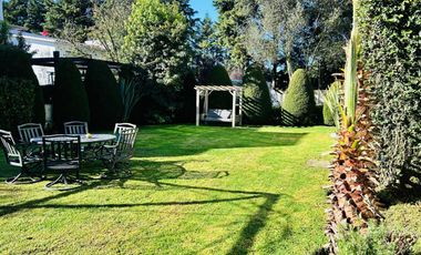 casa 700 m amplio jardin en puerta del carmen ocoyoacac 4 recamaras