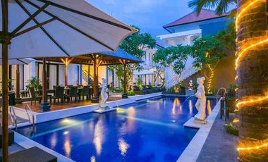 HOTEL AKTIF BINTANG4 DI CENTRALNYA KUTA BALI,TERMURAH HANYA HITUNG TANAH