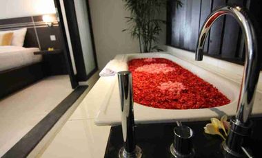 HOTEL AKTIF BINTANG4 DI CENTRALNYA KUTA BALI,TERMURAH HANYA HITUNG TANAH