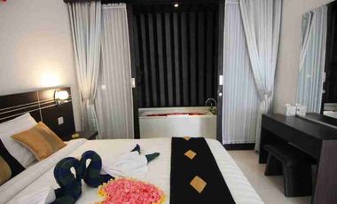 HOTEL AKTIF BINTANG4 DI CENTRALNYA KUTA BALI,TERMURAH HANYA HITUNG TANAH