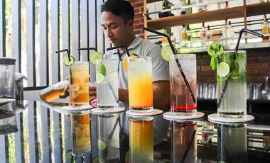 HOTEL AKTIF BINTANG4 DI CENTRALNYA KUTA BALI,TERMURAH HANYA HITUNG TANAH