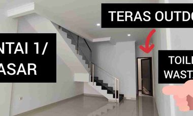 Ruko 4lt ada Rooftop disewakan di Tebet Jaksel