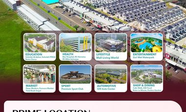 LIMITED UNITS - Westfield Center Shophouses in Grand Wisata Starting from 2.6B IDR