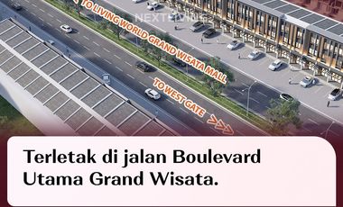LIMITED UNITS - Westfield Center Shophouses in Grand Wisata Starting from 2.6B IDR