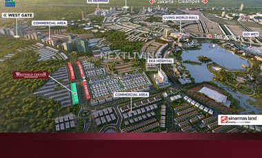 LIMITED UNITS - Westfield Center Shophouses in Grand Wisata Starting from 2.6B IDR