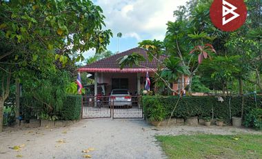 ขายบ้านเดี่ยวชั้นเดียว เนื้อที่ 63.1 ตร.วา พระพรหม นครศรีธรรมราช