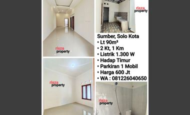 Rumah dijual di Purwosari, Surakarta, Jawa Tengah
