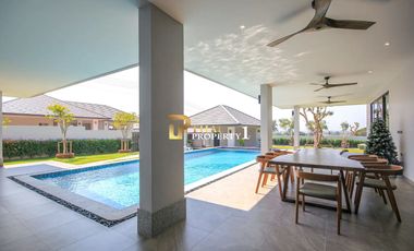 New Built Luxury Pool Villa on Large Plot Ready To Move In – Narada 3 Khao Tao Hua Hin / Pranburi