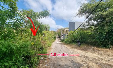 Dijual Tanah Ungasan dekat Nourish Cafe Lingkungan villa