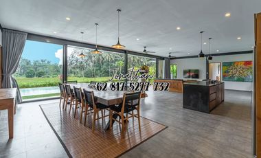 Dijual Villa Eksklusif Leasehold View Sawah di Pejeng Ubud