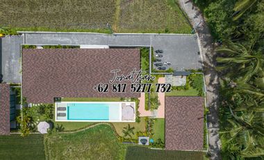 Dijual Villa Eksklusif Leasehold View Sawah di Pejeng Ubud