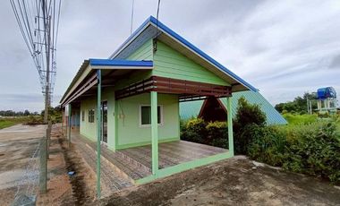 B13757 ขายบ้านพร้อมสำนักงาน ตำบลโพธิ์ทอง อำเภอโพนทอง ร้อยเอ็ด