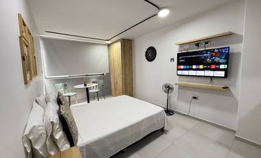 Amoblado HERMOSO estudio tipo loft Laureles Estadio
