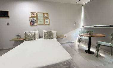 Amoblado HERMOSO estudio tipo loft Laureles Estadio