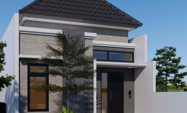 Rumah desain modern murah Kebumen
