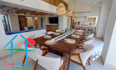 Casa en renta vacacional con 3 recámaras y alberca privada