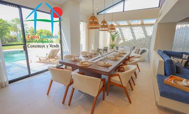 Casa en renta vacacional con 3 recámaras y alberca privada