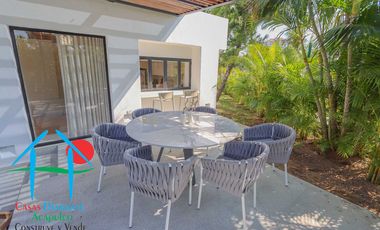 Casa en renta vacacional con 3 recámaras y alberca privada