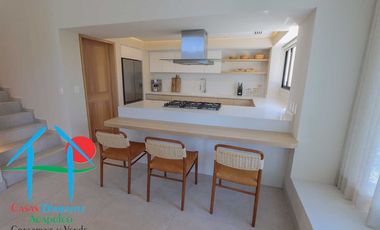 Casa en renta vacacional con 3 recámaras y alberca privada